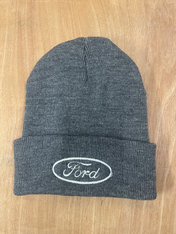 Embroidered Knit Toque